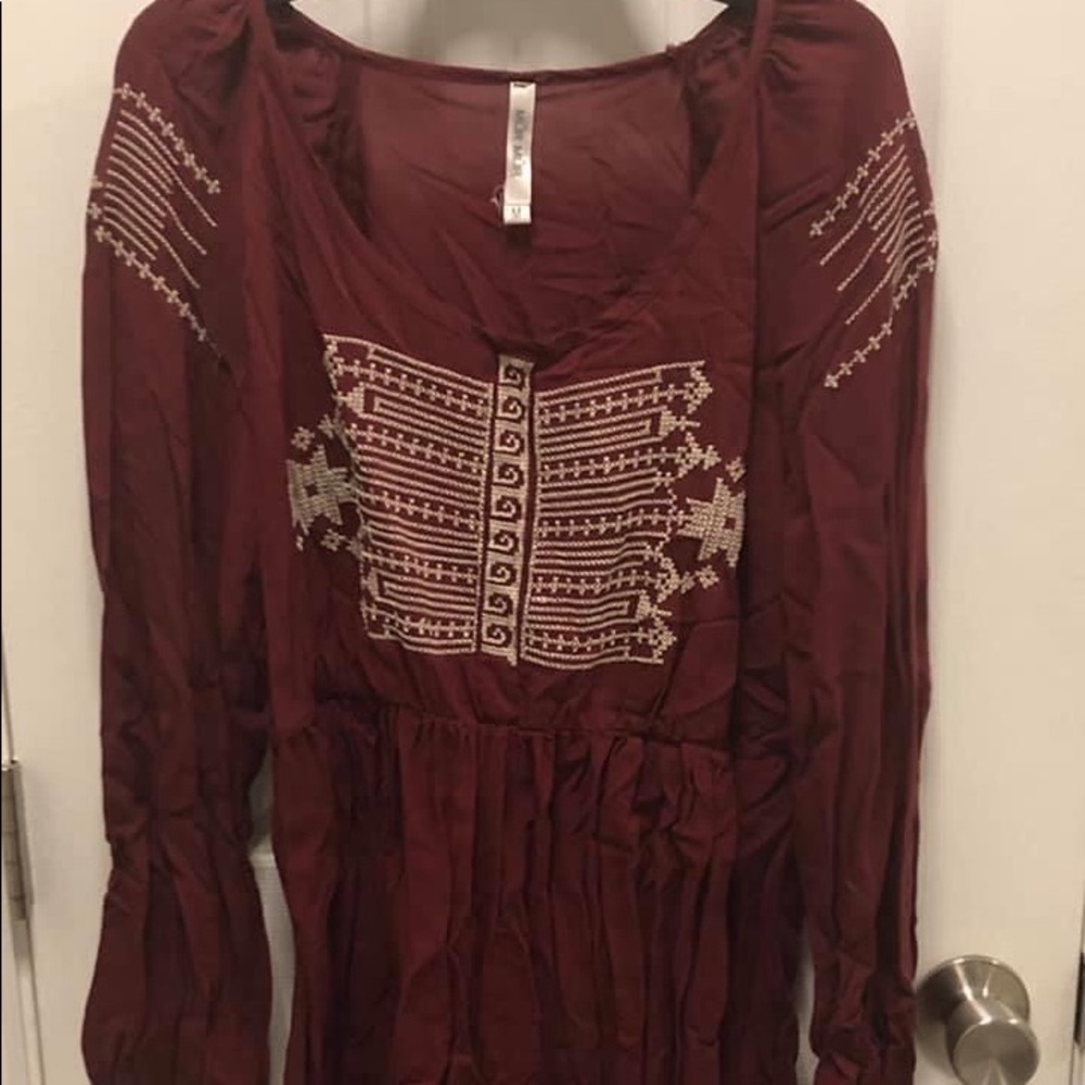 Embroidered Top